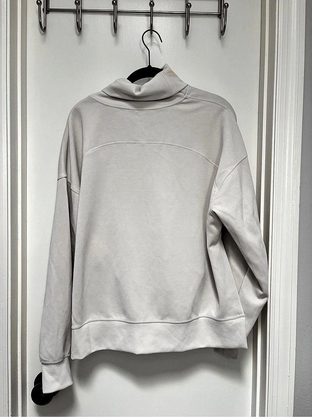 lululemon Softstreme Turtleneck Pullover in White Opal